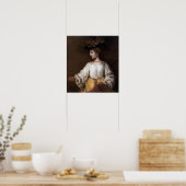 Rembrandt Flora Poster (Keuken)
