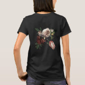 Rembrandt Floral Dark & Moody T-shirt (Achterkant)