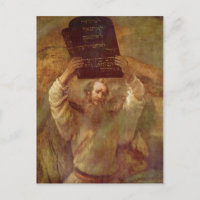 Rembrandt Harmensz van Rijn Moses mit den Gesetze