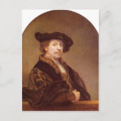 Rembrandt Harmensz. van Rijn Selbstportr?t 1640 Te Briefkaart (Voorkant)