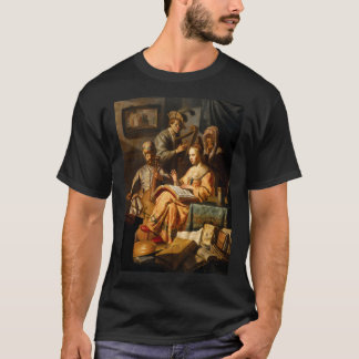 Rembrandt Harmenszoon van Rijn De Muziekfeest T-shirt