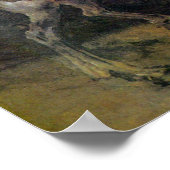 Rembrandt Harmenszoon van Rijn - De Poolse Rider Poster (Hoek)