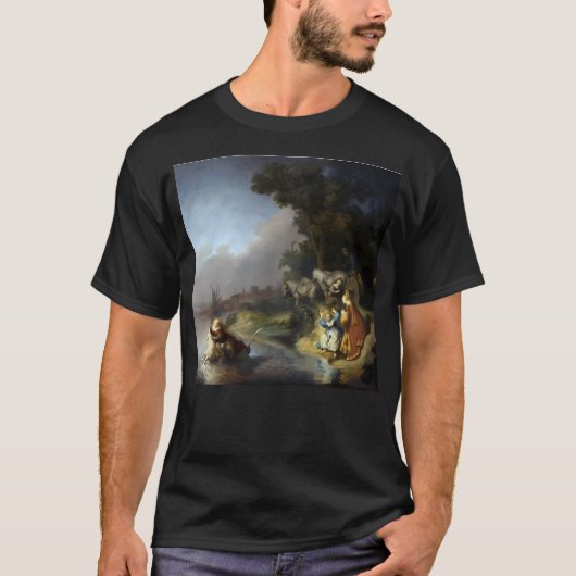 Rembrandt Harmenszoon van Rijn ontvoerde T-shirt (Voorkant)