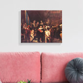 Rembrandt Harmenszoon van Rijn - The Night Watch Canvas Afdruk (Insitu (Woonkamer))