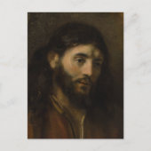 Rembrandt Head of Christus CC0923 Jesus portrettee Briefkaart (Voorkant)