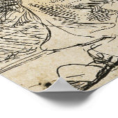 Rembrandt - Heilige Familie 1632 Poster (Hoek)