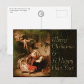 Rembrandt Heilige Familie CC0289 Kerstmis Feestdagenkaart (Voorkant / Achterkant)