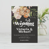 Rembrandt Herfst Herfst Bloemen Donker & Moody Bru Kaart (Staand voorkant)