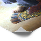 Rembrandt Jeremiah Lamenting over de vernietiging Poster (Hoek)