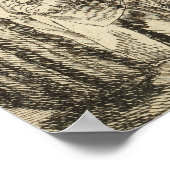 Rembrandt - joden in Synagogue Poster (Hoek)