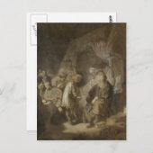 Rembrandt, Joseph vertelt zijn dromen Briefkaart (Voorkant / Achterkant)