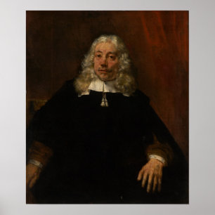 Rembrandt - Man met witte haren Poster