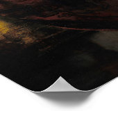 Rembrandt - Mennonite Preacher Anslo en zijn vrouw Poster (Hoek)