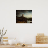 Rembrandt - Molen Poster (Keuken)