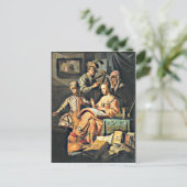Rembrandt - Musical Allegory Briefkaart (Staand voorkant)