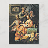 Rembrandt - Musical Allegory Briefkaart (Voorkant)