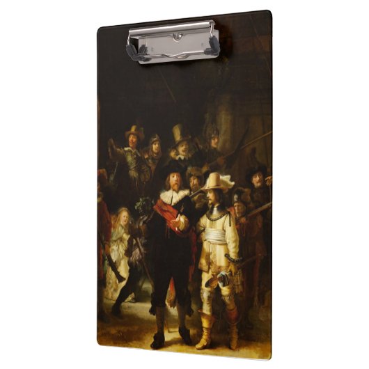 Rembrandt Nightwatch Night Watch Baroque schilderi Klembord (Links)