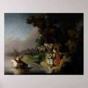 Rembrandt - ontvoering van europa poster