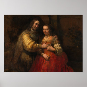 Rembrandt - Oudtestamentische figuur ook bekend al Poster