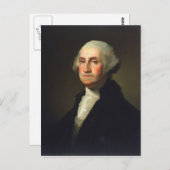 Rembrandt Peale - George Washington Briefkaart (Voorkant / Achterkant)