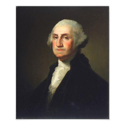 Rembrandt Peale - George Washington Foto Afdruk (Voorkant)
