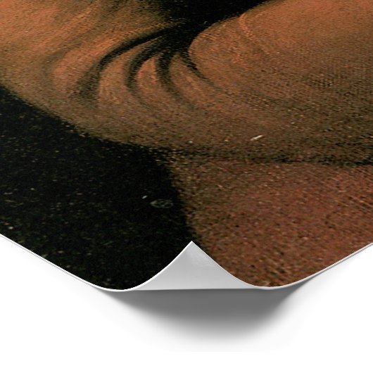 Rembrandt Peale Rubens Peale met Geranium Poster (Hoek)