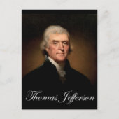 Rembrandt_Peale-Thomas_Jefferson 1 Briefkaart (Voorkant)