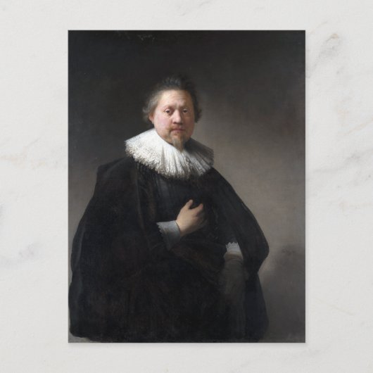 Rembrandt Portret van een Man Briefkaart (Voorkant)