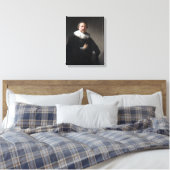 Rembrandt Portret van een Man Canvas Afdruk (Insitu (Slaapkamer))