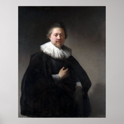 Rembrandt Portret van een Man Poster (Voorkant)