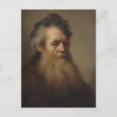 Rembrandt Portret van een oud man 1632 Briefkaart (Voorkant)