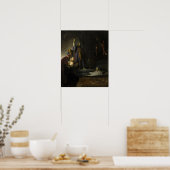 Rembrandt - Raising van Lazarus Poster (Keuken)