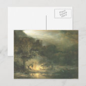 Rembrandt - Rest op vlucht naar Egypte Briefkaart (Voorkant / Achterkant)
