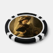 Rembrandt’s Standaard Drager Poker Chip (Enkel)
