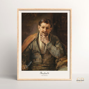 Rembrandt Saint Bartholomew Schilderkunst Print