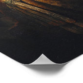 Rembrandt - Samson bedreigde zijn schoonvader Poster (Hoek)