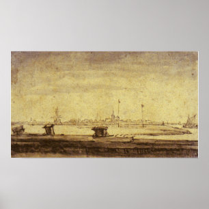 Rembrandt - Schellingceen uit Diemerdijk 1655 Poster