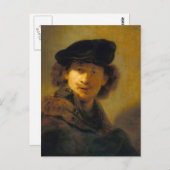 Rembrandt Self Portrait 2 Briefkaart (Voorkant / Achterkant)