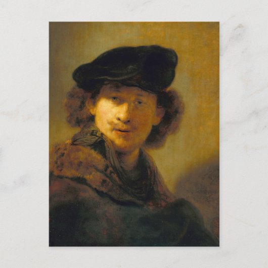 Rembrandt Self Portrait 2 Briefkaart (Voorkant)