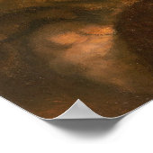 Rembrandt: Self Portrait Beret & Turned Collar Poster (Hoek)