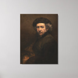 Rembrandt Self-Portrait Canvas Afdruk