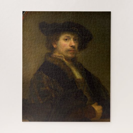 Rembrandt Self-Portrait Legpuzzel (Verticaal)
