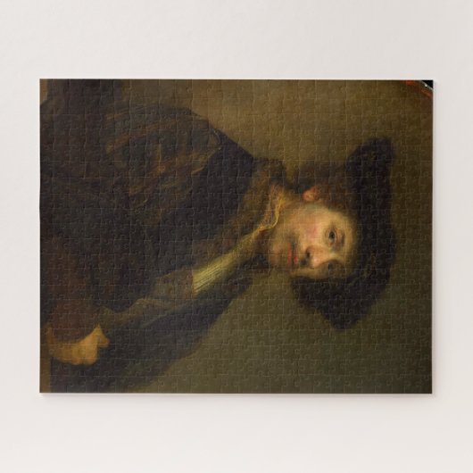 Rembrandt Self-Portrait Legpuzzel (Horizontaal)