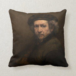 Rembrandt Self-Portrait met Beret Kussen