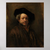 Rembrandt Self-Portrait Poster (Voorkant)