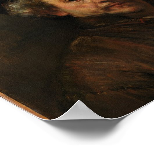 Rembrandt Self Portrait Poster (Hoek)