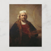 Rembrandt Self-Portret met twee cirkels Briefkaart (Voorkant)