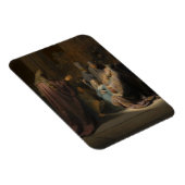 Rembrandt, Simeon's Song of Prise - Fine Art Magneet (Rechterzijde)