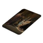 Rembrandt, Simeon's Song of Prise - Fine Art Magneet (Linkerzijde)