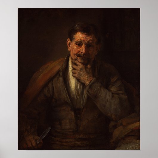 Rembrandt - St. Bartholomeus Poster (Voorkant)